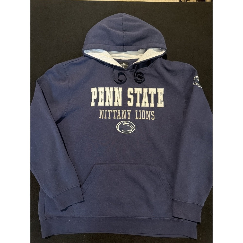 Penn State University Nittany Lions NCAA Hoodie Sweatshirt Colosseum Men's XL